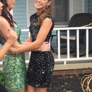 Black Homecoming Dress